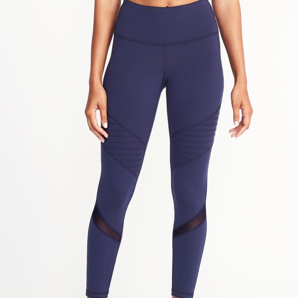 Old Navy Active Moto Compression 7/8 Leggings